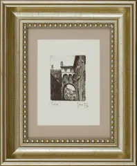 Siena by Tadeusz Michał Siara, 1990, akwaforta, papier, sold Mar 2009