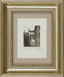 Tadeusz Michał Siara, Siena, 1990, akwaforta, papier