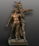 Émile Laporte, PRO PATRIA, ok. 1895, brąz patynowany