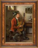 Ernst Emmanuel Müller, DUET, olej, płótno