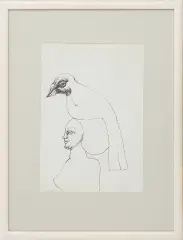 Jan Lebensztejn, Kompozycja, koniec lat 60-tych XX w., długopis, papier