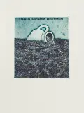 Stasys Eidrigevičius, Ex libris Krzysztofa Pendereckiego, 1980, akwaforta, akwatinta, papier