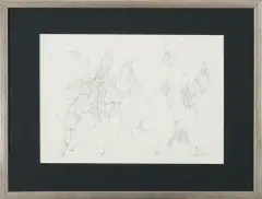 Marek Kwaszkiewicz, Taniec, 1979, ołówek, papier kremowy