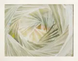Powstanie nowego III by Lucyna Kuśnierczyk, 2008, akryl, papier, sold Jan 2009