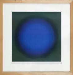 Wojciech Fangor, M 65, 1968-2001, serigrafia barwna, papier