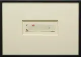 Abstrakcja by Jerzy Nowosielski, 1959, ołówek, akwarela, papier kremowy, sold Dec 2008