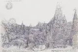 Stanisław Paweł Pyra, W poszukiwaniu straconego czasu, 2002-2004, długopis, papier kredowany