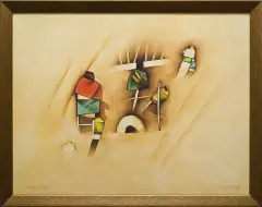 P-07-2969 by Witold-K, 2007, giclée, akryl, płótno, sold Dec 2008