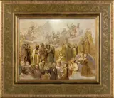 Adrian Głębocki, NIEBO, ok. 1890, olej, płótno