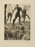 Stanisław Wejman, Dance macabre avec plaisir, 1981, akwaforta, papier
