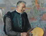 Jacek Malczewski, Portret Kazimierza Pochwalskiego, 1914-1915, olej, płótno