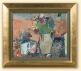 Jan Cybis, BUKIECIKI, 1957, olej, płótno