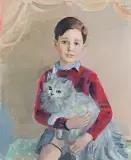 Rajmund Kanelba, CHŁOPCZYK Z KOTEM PERSKIM