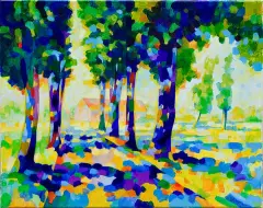 Plener by Zdzisław Otello Horodecki, 2006, akryl, płótno, sold Aug 2008