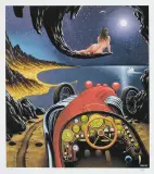 Widzenie nad Zatoką Genueńską by Jacek Yerka, 1992, giclée, papier, sold Aug 2008