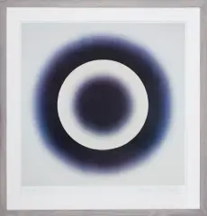 Wojciech Fangor, M 74, 1970-2001, serigrafia barwna, papier