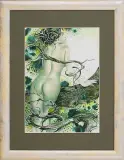 Anna Ewa (Hannah) Miarczyńska, Przy oknie, 2008, tusze barwne, papier