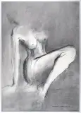 Dorota Szukała, BEZ TYTUŁU, 2003, węgiel, papier