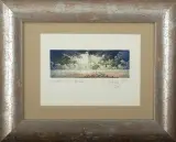 OPOWIADANIE by Krzysztof Wieczorek, 1992, akwaforta barwna, papier kremowy, sold Jun 2008