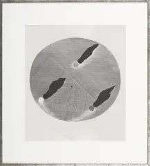 Andrzej Smoczyński, ŚWIATŁA DLA KRYSTYNY W LISTOPADZIE, 1987, wypukłodruk, papier