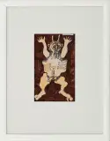 Faune by Jan Lebensztejn, długopis, flamaster, papier, sold May 2008