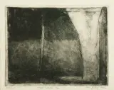 Piotr Kwaśny, ODLEGŁOŚCI II, 2006, akwaforta, akwatinta, papier