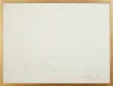 Andrzej Wajda, Pejzaż z Aix-en-Provence, 1978, ołówek, papier kremowy