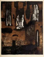 Jan Tarasin, PRZEDMIOTY, 1963, litografia barwna, papier