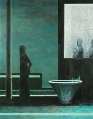 Andrzej Tobis, PERON, 2002, olej, płótno