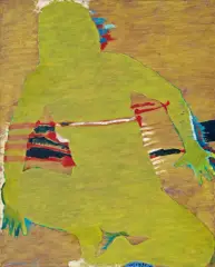 Jan Świtka, DOBROCHNA, 1999, olej, płótno
