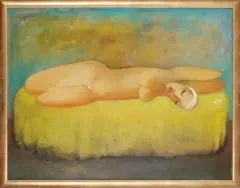 Mira Andrzejewska Kalkowska, Akt II, 1997, olej, płótno