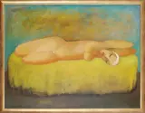 Akt II by Mira Andrzejewska Kalkowska, 1997, olej, płótno, sold Mar 2008