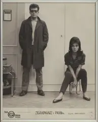 Zbigniew Cybulski, Zbrodniarz i panna, 1963, fotografia czarno-biała
