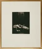 Jacek Gaj, Auto da fé Canetti’ego, 1967, akwaforta, akwatinta, papier