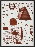 Sytuacja by Jan Tarasin, 1990, serigrafia barwna, papier, sold Mar 2008
