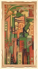 Tamara Tarasiewicz, Composition 8, 2005, akryl, płótno