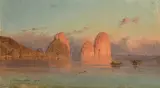 Aleksander Świeszewski, U BRZEGÓW CAPRI [SKAŁY FARAGLIONI]