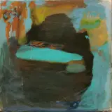Nika Lea Zamiecka, Bez tytułu, 2001, technika własna, płótno