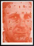 Autoportret by Jan Tarasin, 1990, serigrafia jednobarwna, papier, sold Jan 2008