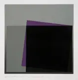 Jerzy Treliński, Studium geometryczne, 1995, serigrafia barwna, papier