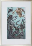 Ilustracja do by Jan Lebensztejn, litografia barwna, papier, sold Dec 2007