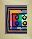 Bez tytułu by Jan Mlodozeniec, lata 90-te XX w., gwasz, papier, sold Dec 2007