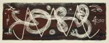 Jonasz Stern, Kompozycja, 1958, serigrafia barwna, papier