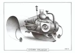 Jacek Yerka, Scyzoryk topologiczny, ołówek, karton