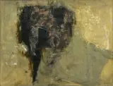 INFORMEL, XI 1961 by Tadeusz Kantor, technika mieszana, dykta, offered Dec 2007