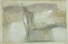 Jerzy Stajuda, PERSPEKTYWA, 1990, olej, płótno