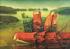 Antoni Kowalski, MODLITWA XI, 1994, olej, płótno