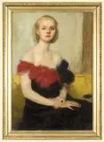 Alfons Karpiński, PORTRET ELŻBIETY KOSSAKOWEJ