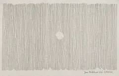 Kompozycja by Jan Dobkowski, 2004, ołówek, karton, sold Nov 2007