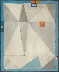 Jerzy Nowosielski, ABSTRAKCJA, ok. 1950, olej, płótno